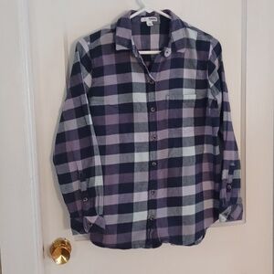 Sonoma flannel shirt women's size medium